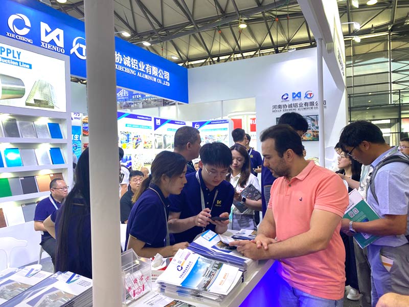 Highlights of Xienuo and its factory Xienuo Aluminum participating in the 2024 China International Aluminum Industry Exhibition in Shanghai