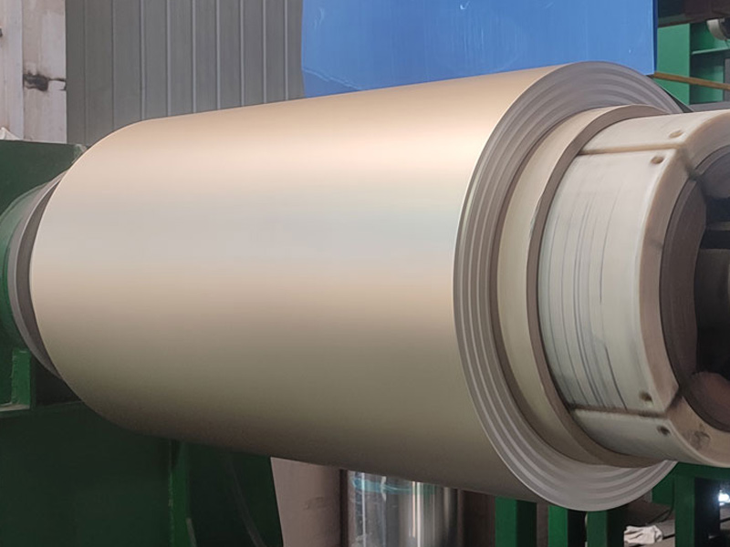 Champagne Color Coated Aluminum Coil